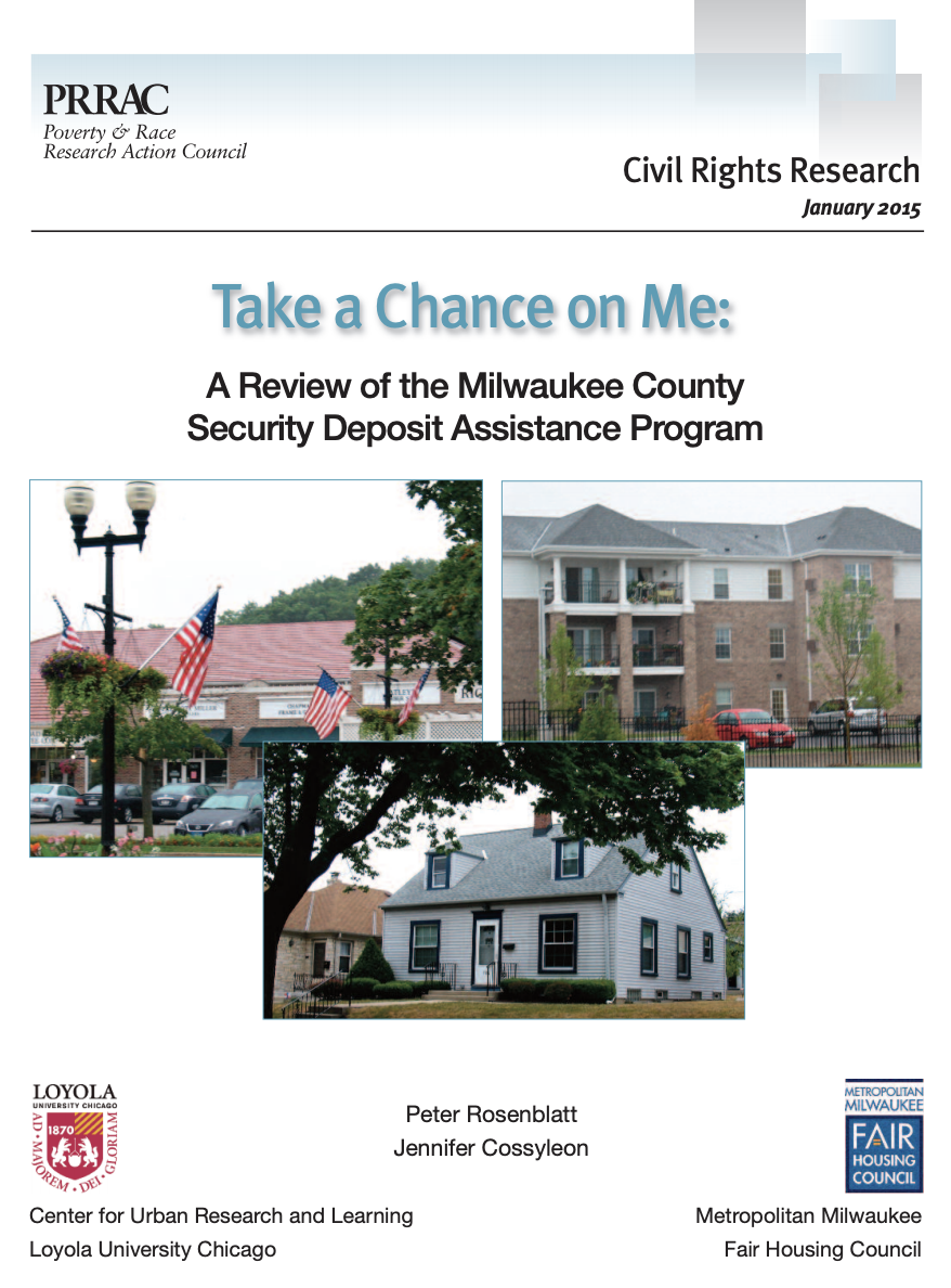Take a Chance on Me A Review of the Milwaukee County HOME Security