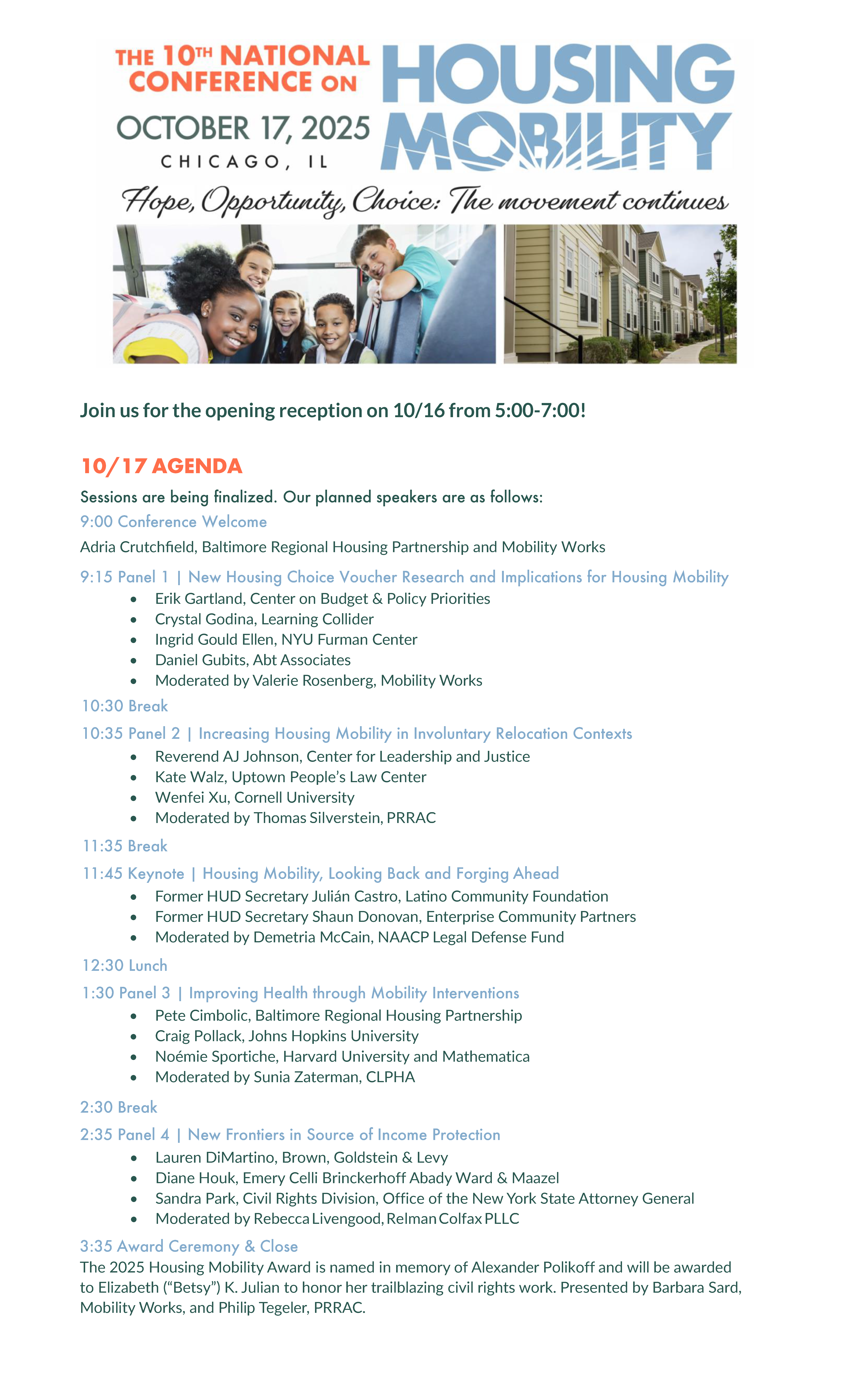 2025 Conference Agenda 0729